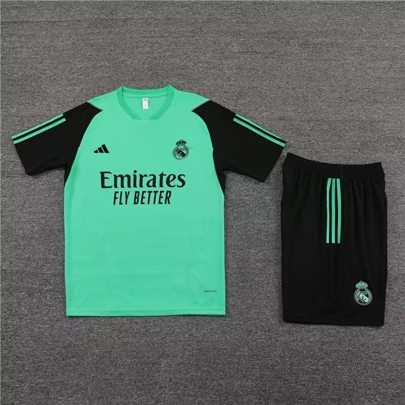 AAA Quality Real Madrid 23/24 Green Soccer Training Sets