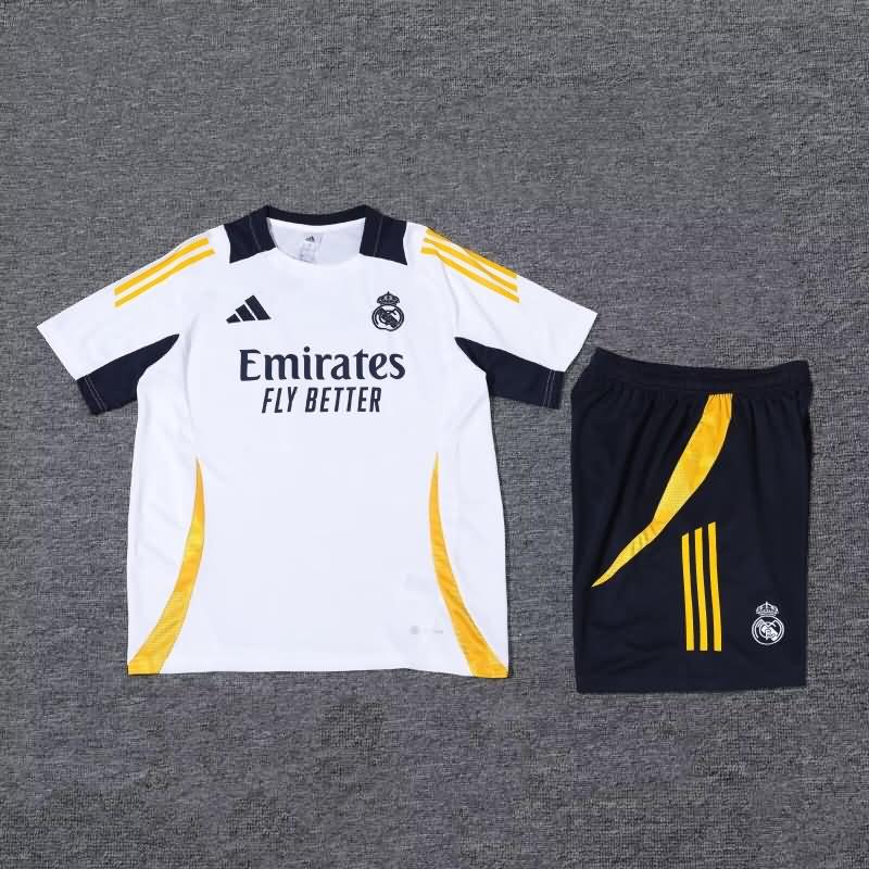 AAA Quality Real Madrid 23/24 White Soccer Training Sets 08