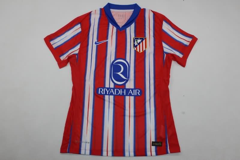 AAA Quality Atletico Madrid 24/25 Home Soccer Jersey (Player) Leaked