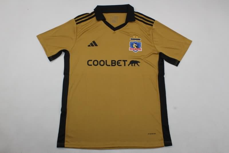 AAA Quality Colo Colo 2024 Gold Soccer Jersey
