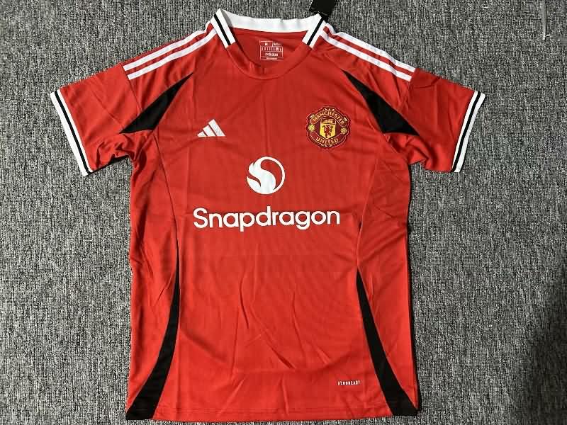 AAA Quality Manchester United 24/25 Home Soccer Jersey Leaked