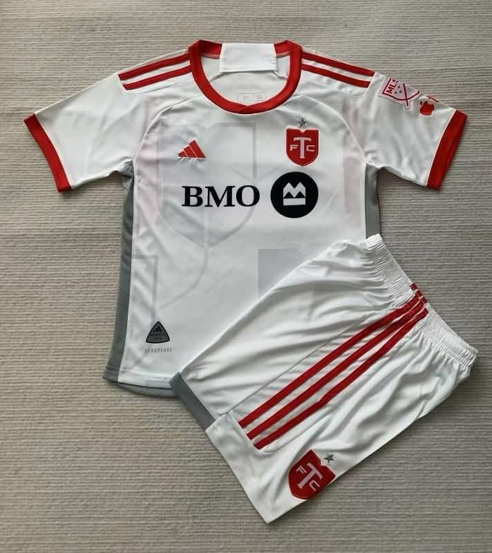 Kids Toronto FC 2024 Away Soccer Jersey And Shorts