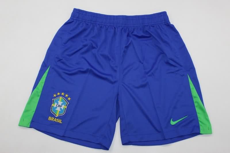 AAA Quality Brazil 2024 Copa America Home Soccer Shorts