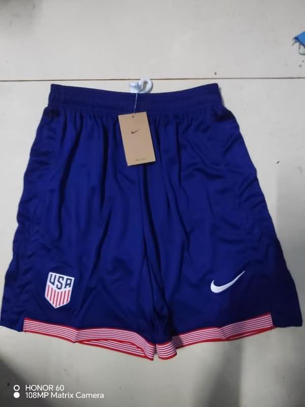 AAA Quality USA 2024 Away Soccer Shorts