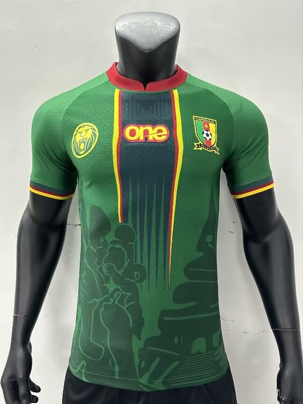 AAA Quality Cameroon 2023/24 Home Soccer Jersey (Player)