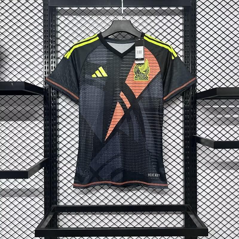 AAA Quality Mexico 2024 Copa America Goalkeeper Black Soccer Jersey (Player)