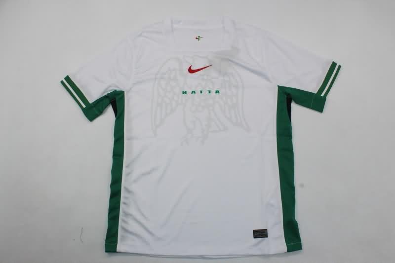 AAA Quality Nigeria 2024 White Soccer Jersey
