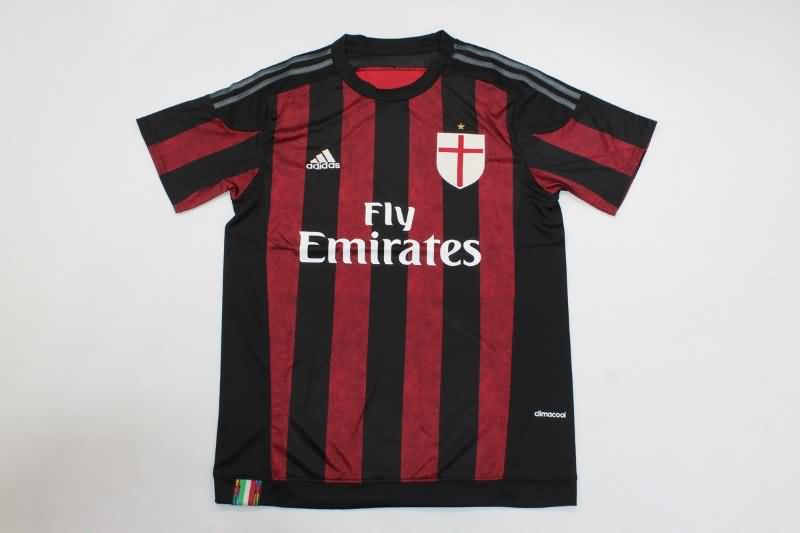 AAA Quality AC Milan 2015/16 Home Retro Soccer Jersey