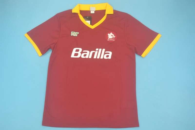AAA Quality AS Roma 1989/90 Home Retro Soccer Jersey
