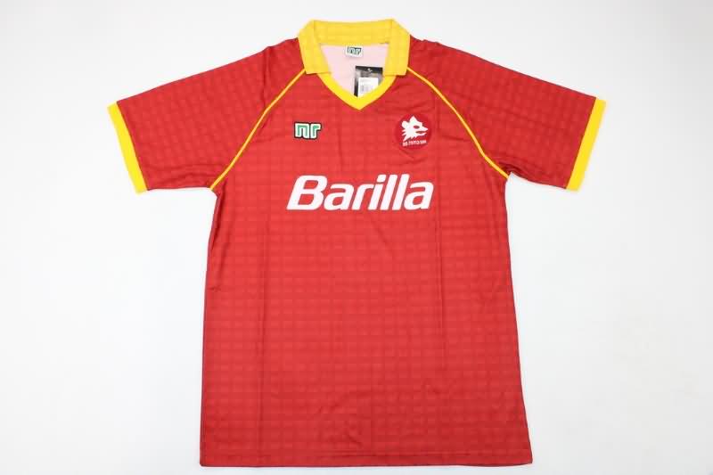 AAA Quality AS Roma 1990/91 Home Retro Soccer Jersey
