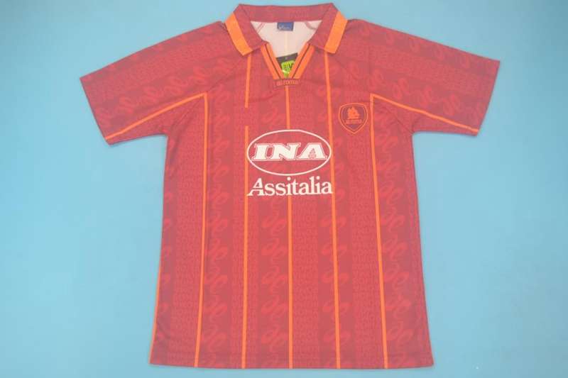 AAA Quality AS Roma 1996/97 Home Retro Soccer Jersey