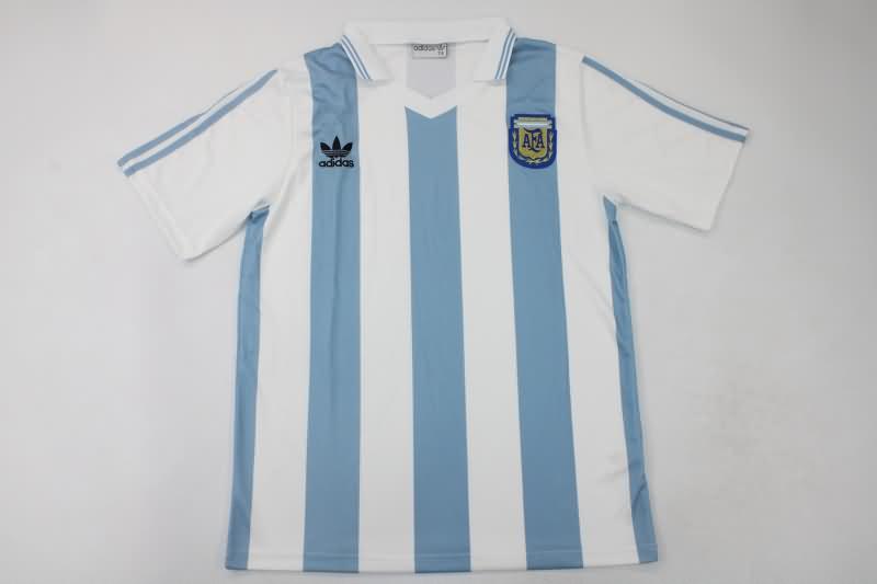 AAA Quality Argentina 1992 Home Retro Soccer Jersey