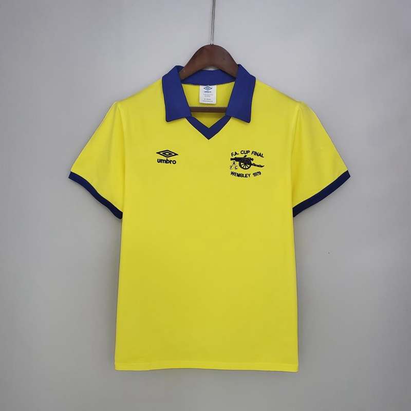 AAA Quality Arsenal 1979 Fa Cup Final Retro Soccer Jersey