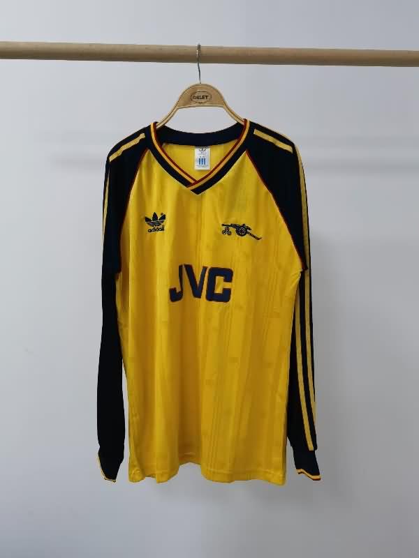 AAA Quality Arsenal 1988/90 Away Long Sleeve Retro Soccer Jersey