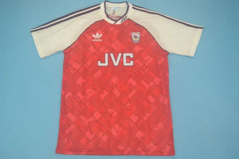 AAA Quality Arsenal 1990/92 Home Retro Soccer Jersey