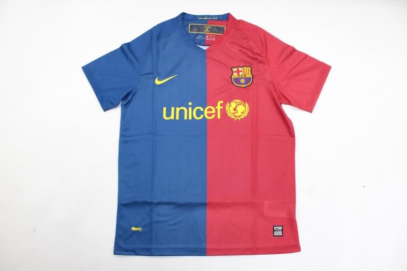 AAA Quality Barcelona 2008/09 Home UCL Retro Soccer Jersey
