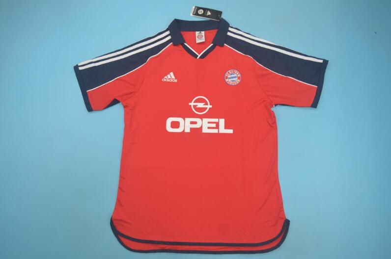 AAA Quality Bayern Munich 1999/2001 Home Retro Soccer Jersey