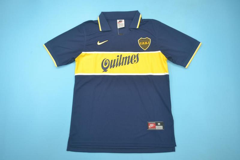 AAA Quality Boca Juniors 1996/97 Home Retro Soccer Jersey