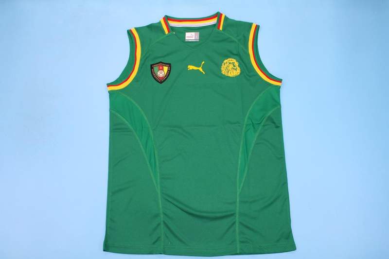 AAA Quality Cameroon 2002 Home Retro Soccer Jersey