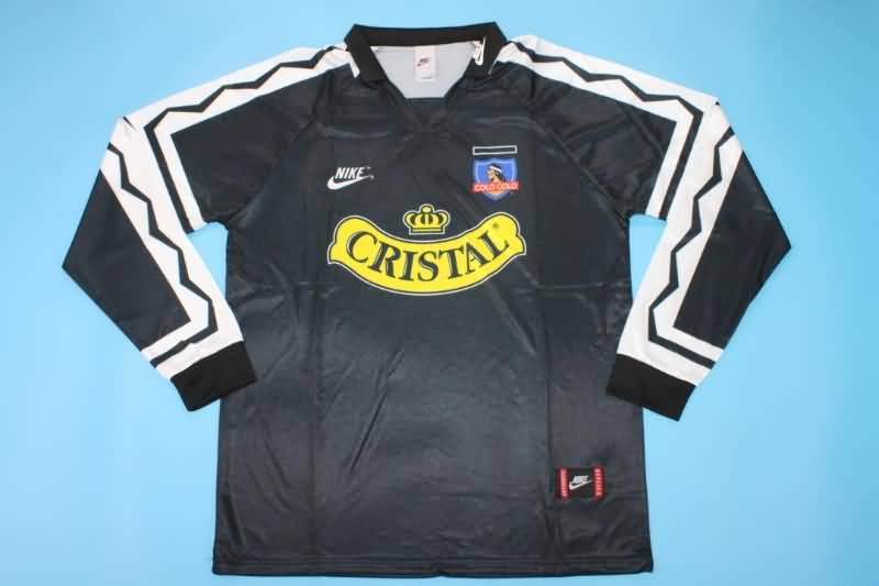 AAA Quality Colo Colo 1995 Away Long Sleeve Retro Soccer Jersey