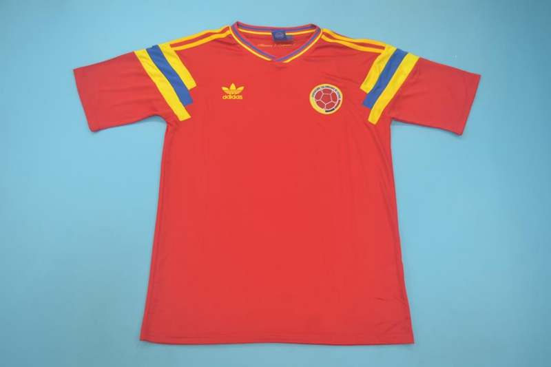 AAA Quality Colombia 1990 Away Retro Soccer Jersey