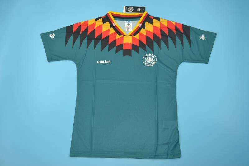 AAA Quality Germany 1994 EURO Away Retro Soccer Jersey