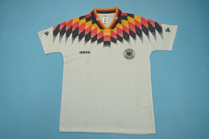 AAA Quality Germany 1994 EURO Home Retro Soccer Jersey