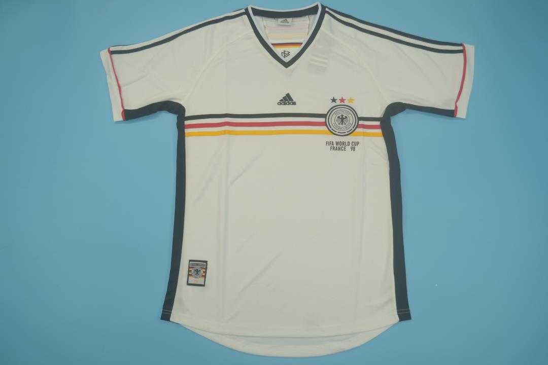 AAA Quality Germany 1998 Home Retro Soccer Jersey