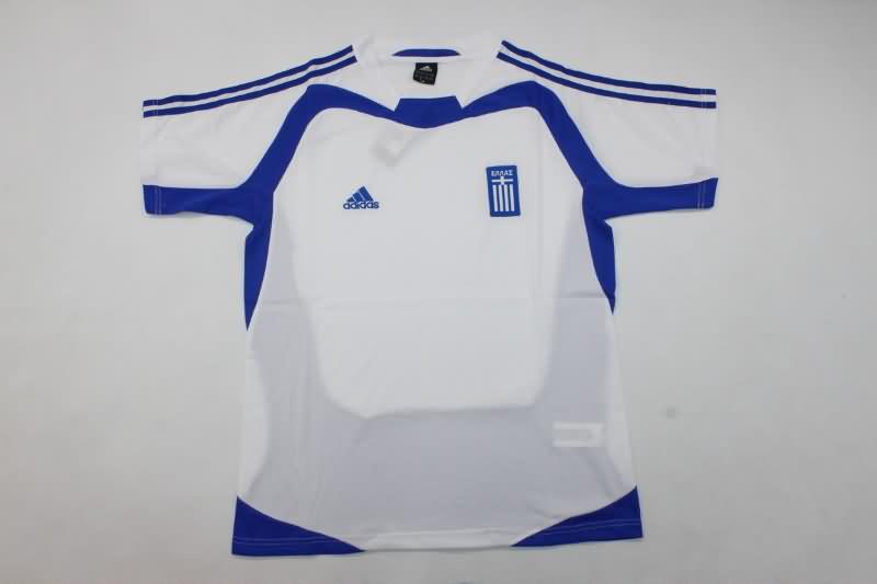 AAA Quality Greece 2004 Home Retro Soccer Jersey