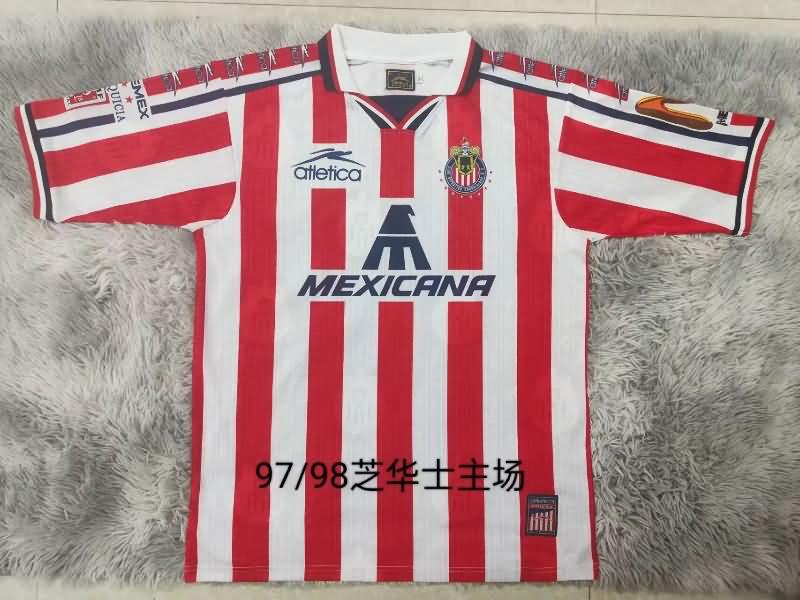 AAA Quality Guadalajara 1997/98 Home Retro Soccer Jersey