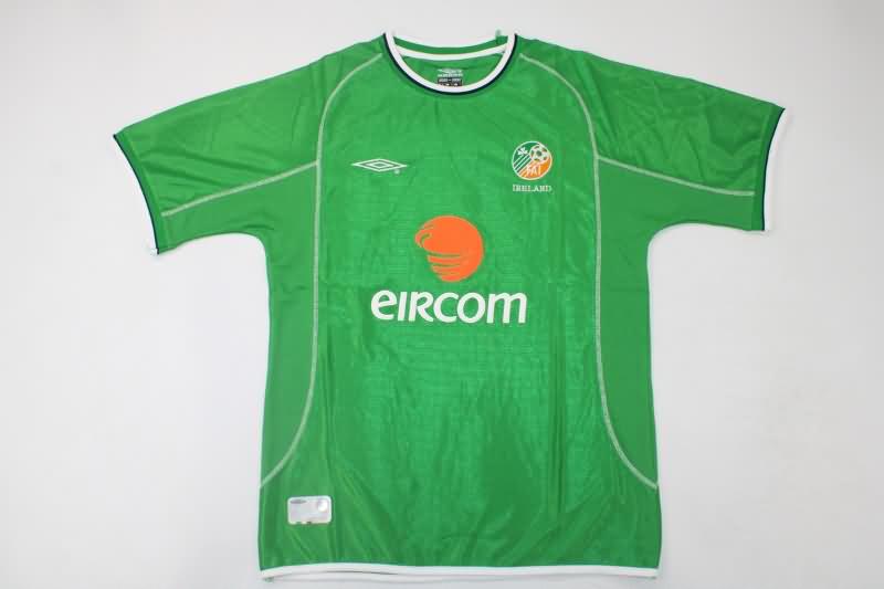 AAA Quality Ireland 2002 Home Retro Soccer Jersey