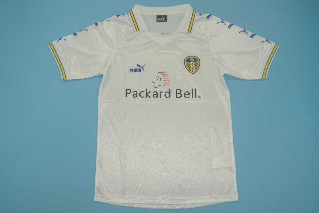 AAA Quality Leeds United 1998/2000 Home Retro Soccer Jersey