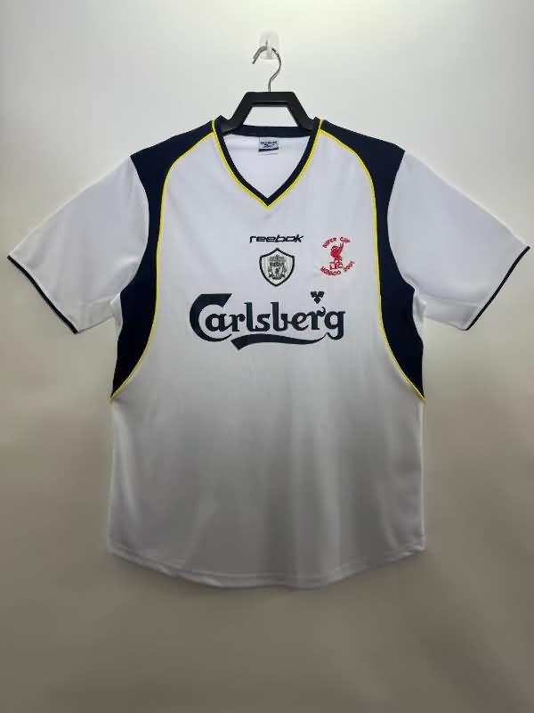 AAA Quality Liverpool 2001/02 Super Cup Final Retro Soccer Jersey