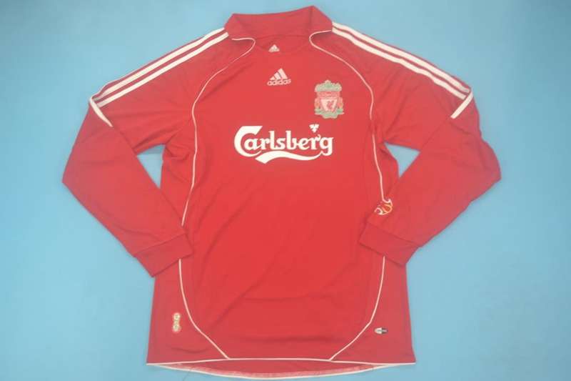 AAA Quality Liverpool 2006/08 Home Long Retro Soccer Jersey