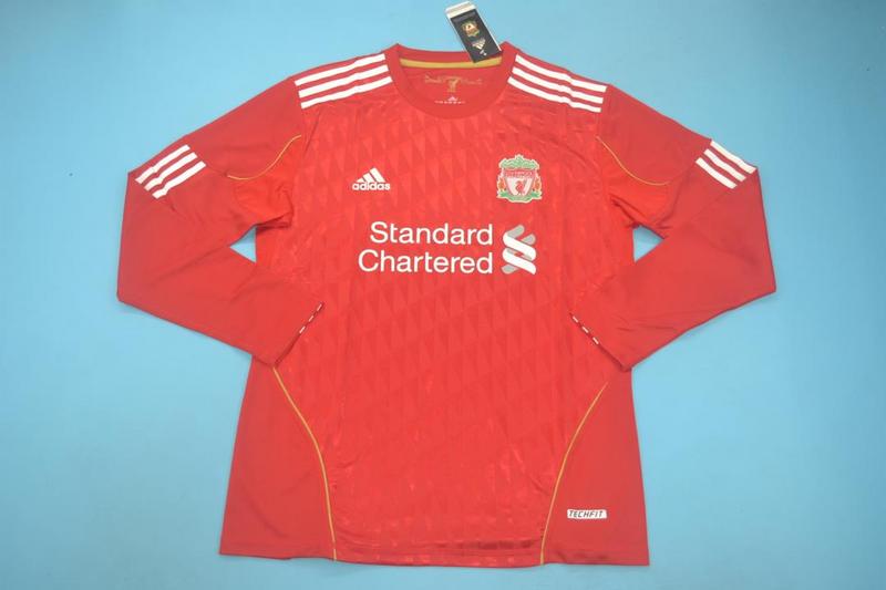 AAA Quality Liverpool 2011/12 Home Long Retro Soccer Jersey
