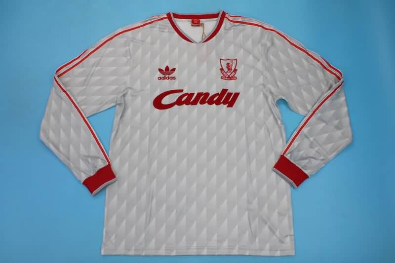AAA Quality Liverpool 1989/91 Away Long Sleeve Retro Soccer Jersey