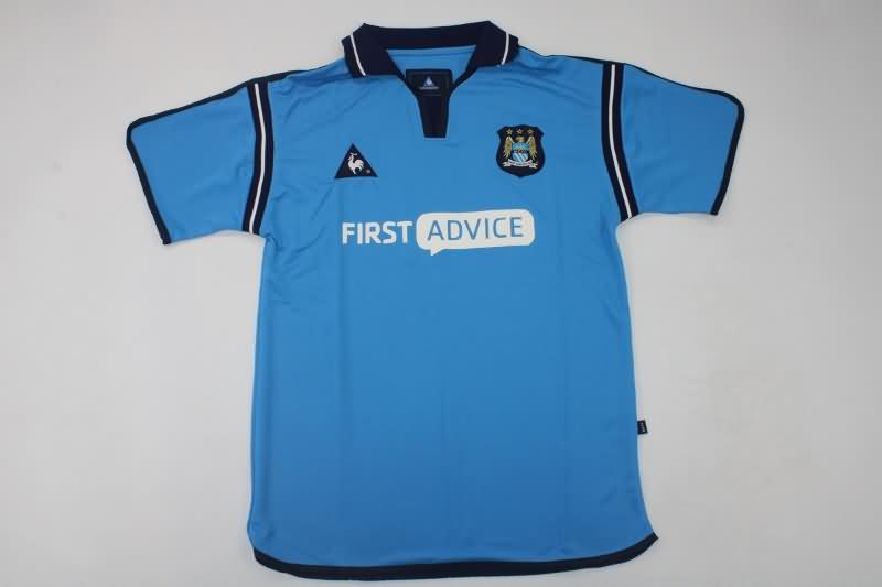 AAA Quality Manchester City 2002/03 Home Retro Soccer Jersey