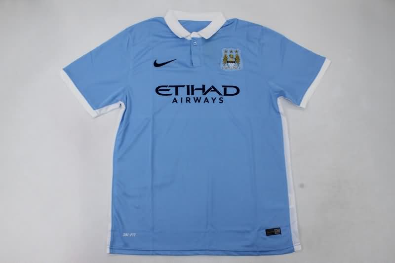 AAA Quality Manchester City 2015/16 Home Retro Soccer Jersey
