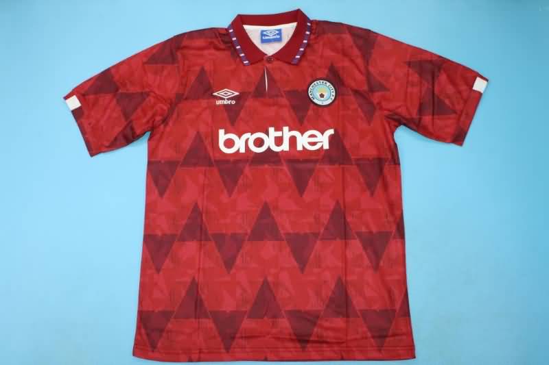 AAA Quality Manchester City 1990/92 Away Retro Soccer Jersey