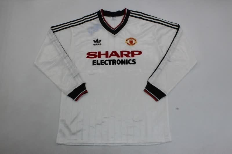 AAA Quality Manchester United 1982/83 Away Long Retro Soccer Jersey