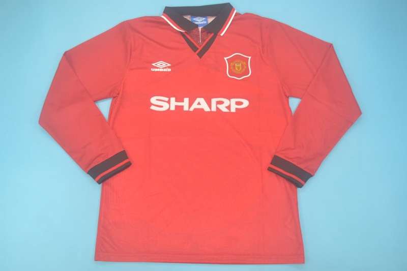 AAA Quality Manchester United 1994/96 Home Long Jersey