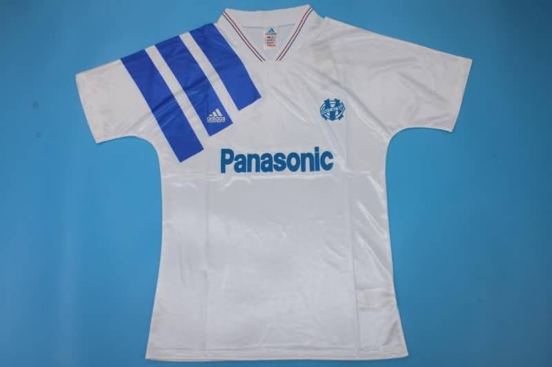 AAA Quality Marseilles 1991/92 Home Retro Soccer Jersey