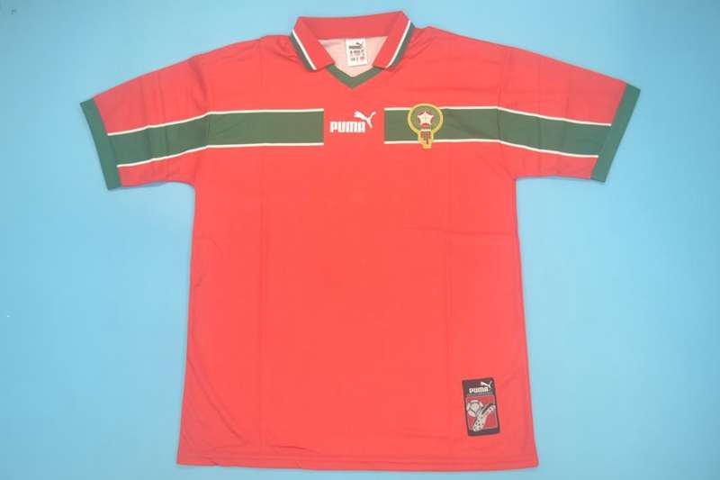AAA Quality Morocco 1998 Home Retro Soccer Jersey