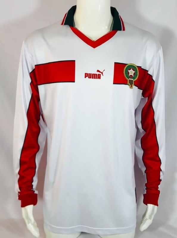AAA Quality Morocco 1998/00 Away Long Slevee Retro Soccer Jersey