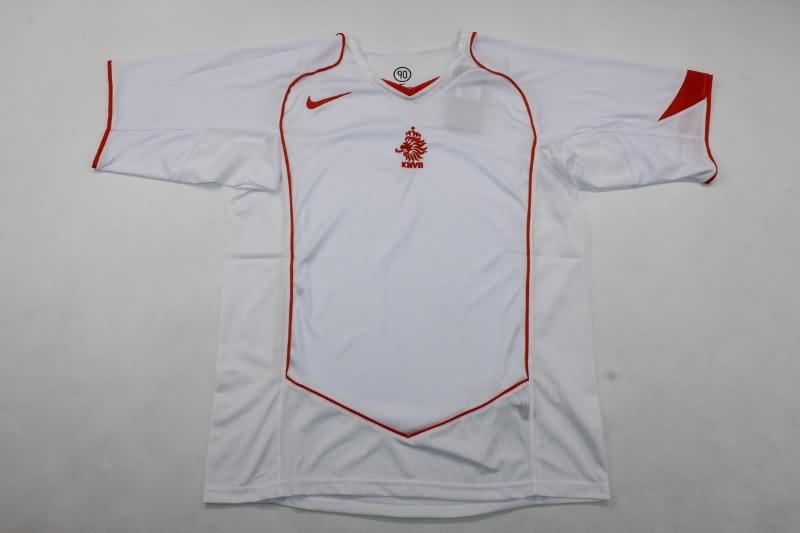 AAA Quality Netherlands 2004 Away Retro Soccer Jersey