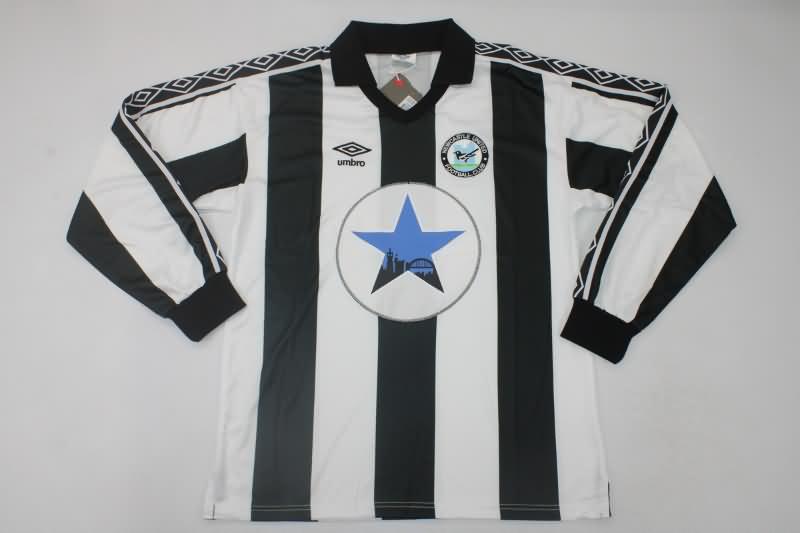AAA Quality Newcastle United 1980/82 Home Long Sleeve Retro Soccer Jersey