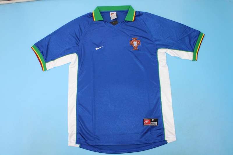 AAA Quality Portugal 1998 Away Retro Soccer Jersey
