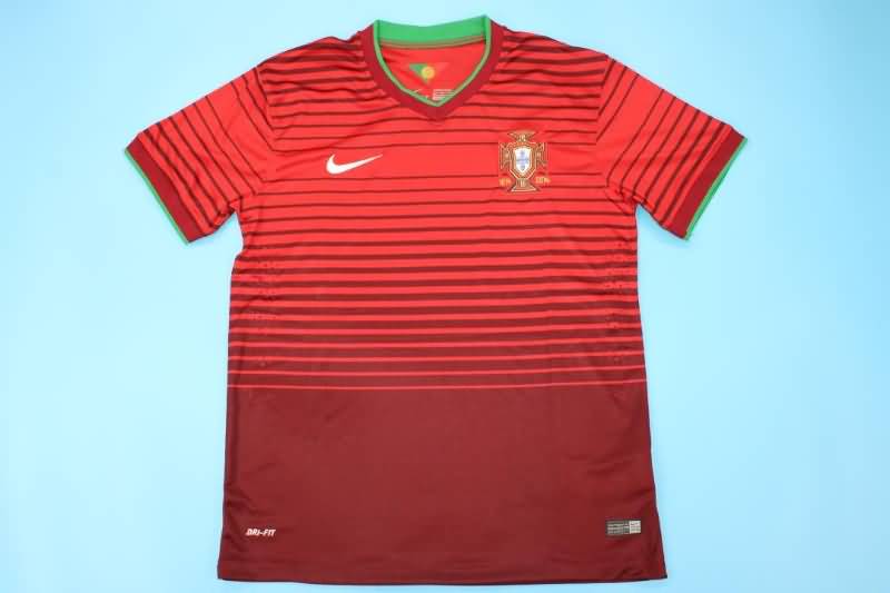AAA Quality Portugal 2014 Home Retro Soccer Jersey