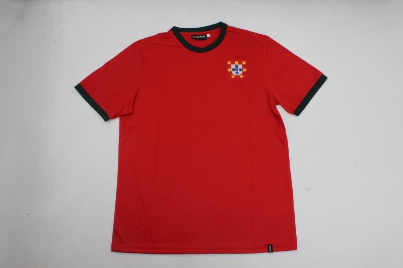 AAA Quality Portugal 1966/72 Home Retro Soccer Jersey