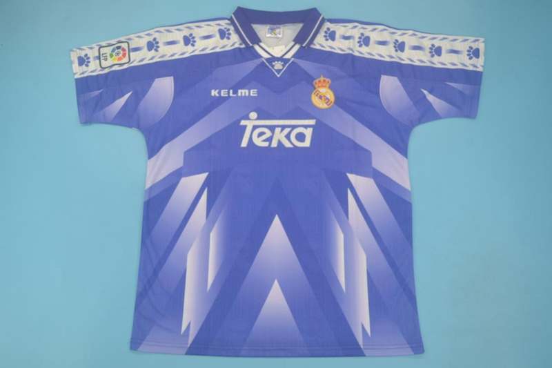 AAA Quality Real Madrid 1996/97 Away Retro Soccer Jersey